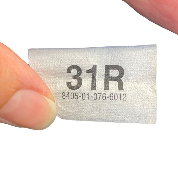 DSCP Military Quarterdeck Collection Womens Sailor Wide Leg Pant Size 31R Black - Picture 6 of 6